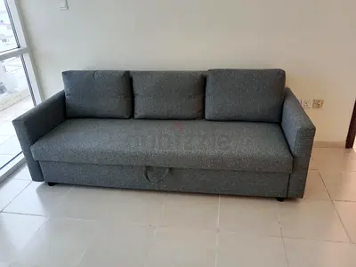 Ikea 3 seater sofa bed with storage