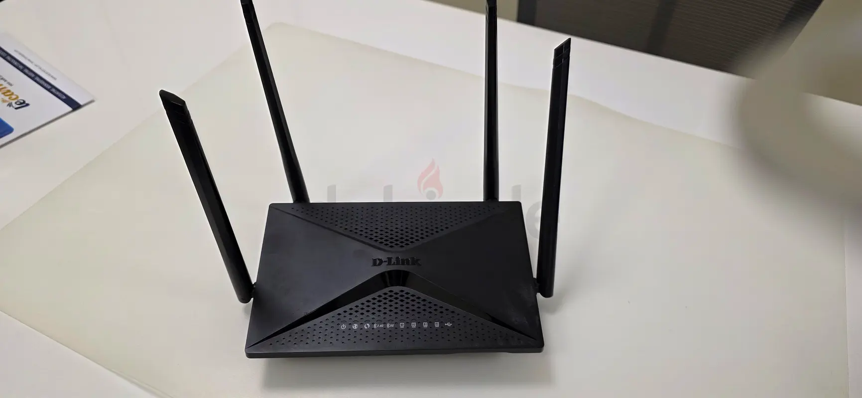 جهاز توجيه واي فاي عالي السرعة من D-Link مع هوائيات متعددة
