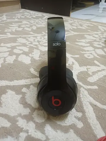 Beats By Dr. Dre Pro | Beats Solo Over the Ear Headphones Black  Red