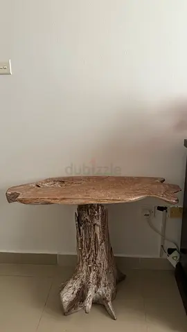 Unique vintage wooden table