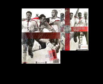 Official England Squad Euro Championship 2004 Memorabilia