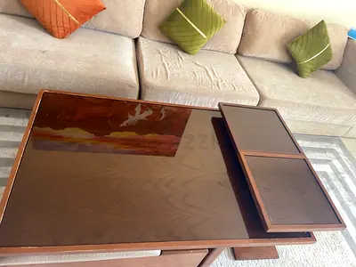 Stylish Wooden Entertainment Center