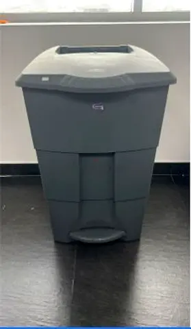 Sturdy and Spacious Trash Bin for Home or Office