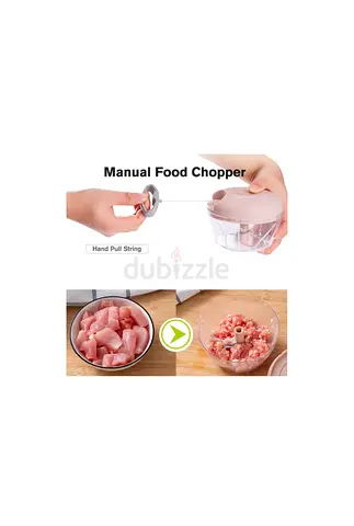 Manual Food Chopper - Effortless Meal Prep