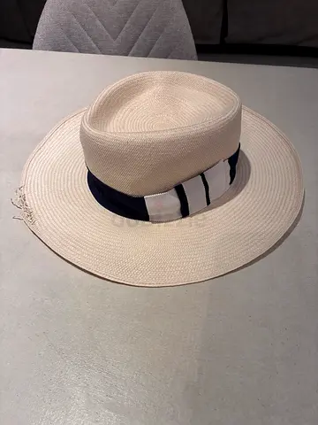 Reduced Must Sell! Designer Brand 100% Capri Straw Panama Hat
