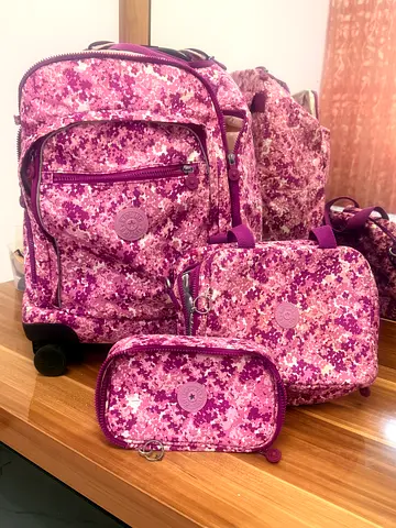 Kipling School Bag with lunchbox