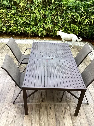 6 seater outdoor table