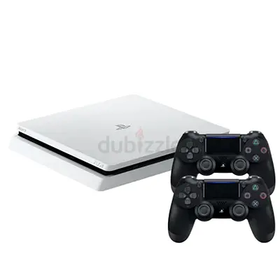 Sony Play station 4 - 500 GB - Slim Version, PS4 with 2 Controller ● New | Free delivery