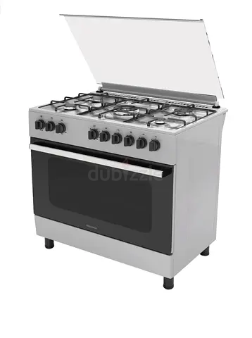 Hisense 90X60 Cm 5 Burner Cooking Range - 1 Year Warranty