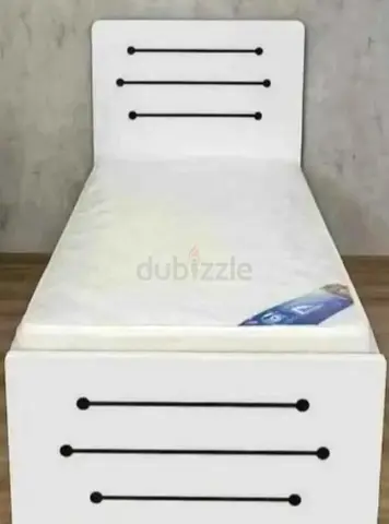 Modern Single Bed with Storage