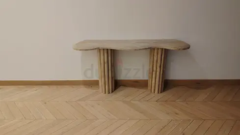 Unique Organic-Shaped Console Table