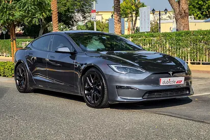 AED 2567/month | 2023 Tesla Model S  | GCC Specs | Ref#414665