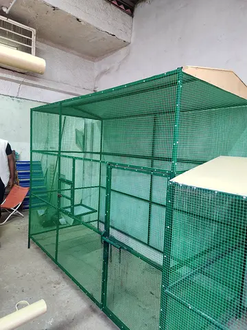 Large Green Outdoor Bird Aviary for Sale