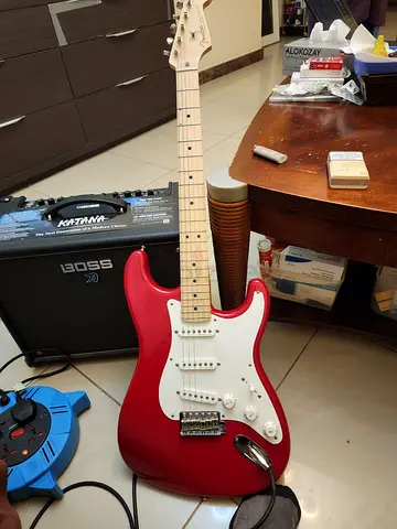 Clapton signature Fender and Boss katana 50 ex