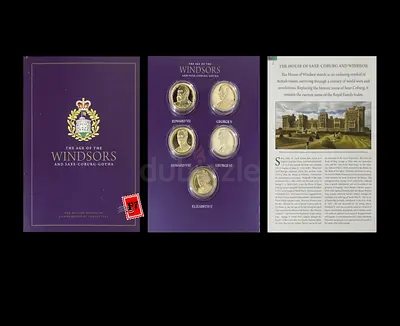 The History of the Windsors - Commemorative Coin Set