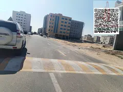 Commercial land for sale in Ajman, Al Jurf - Industrial Area 3, in an excellent location, corner of
