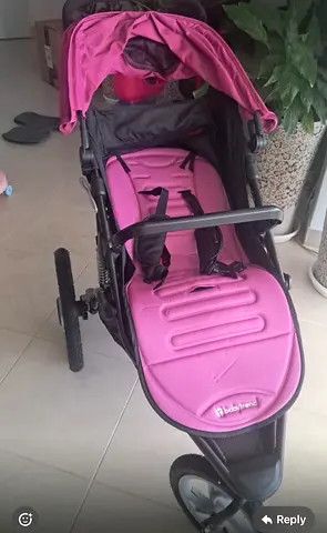Baby stroller jogging