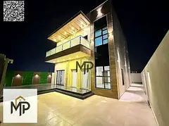 One of the most luxurious villas for sale in Ajman in the best residential location | Includes regis