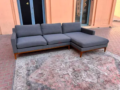 West elm 3__Seater sectional sofa 2 __peice