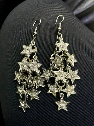 Stylish Star Chandelier Earrings