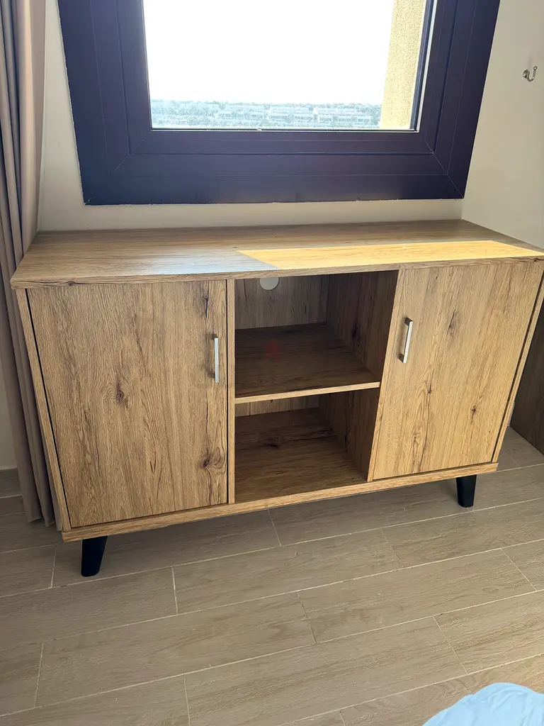 Stylish Wooden Console Table with Storage