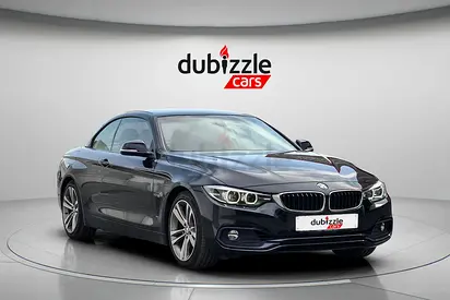 AED 1306/month | 2019 BMW 4-Series 420i Convertible | GCC Specs | Ref#362933