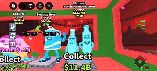 Steal a brainrot :Ketchuru and musturu 63m/sec instant delivery