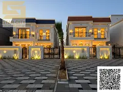 Villa for sale in Al-Haliou, classic design, central air conditioning, 5 master bedrooms. Price 1,77