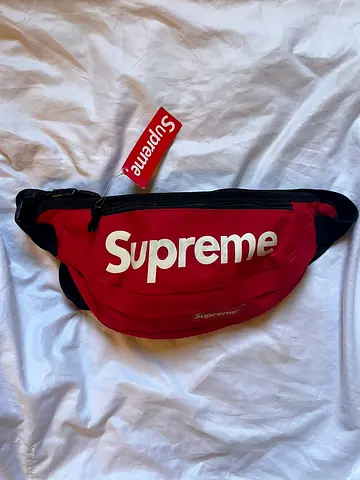 Supreme Red Cross Body Bag