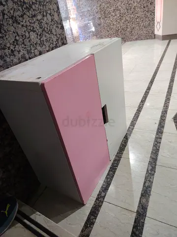Stylish Pink and White Cabinet for Sale