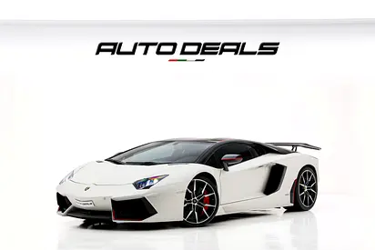 2016 Lamborghini Aventador Pirelli Edition | GCC Specs | Low Mileage | Fully Loaded | 6.5L V12