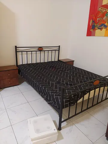 Queen Size Double bed with Side Tables