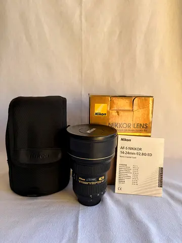 Nikon AF-S Nikkor 14-24MM f/2.8G ED Lens