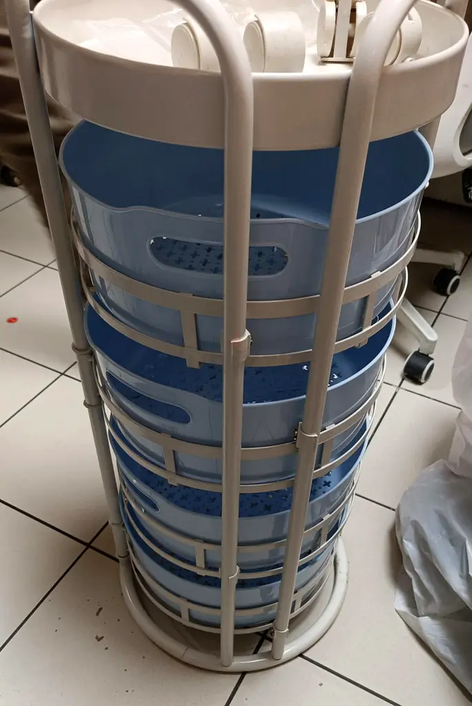 Organizador de almacenamiento elegante de múltiples niveles
