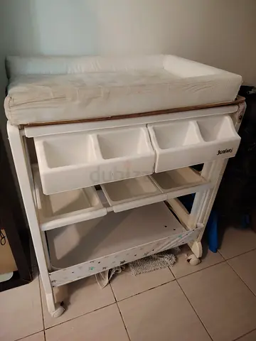 Used Baby Changing Table with Storage