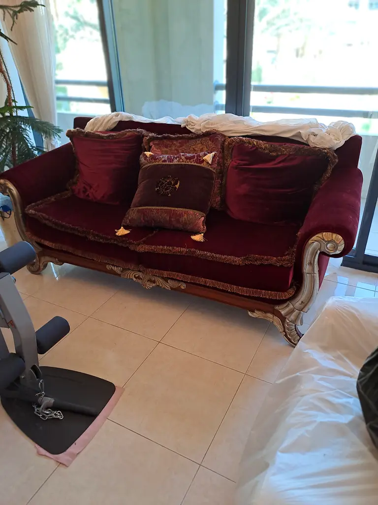Sofa Set. 3 peices: 3 seaters by 2 seaters by 2 seaters