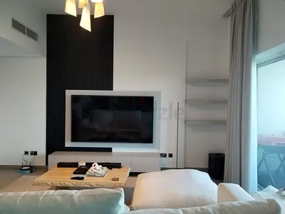 Elegant Entertainment Center with Modern Design