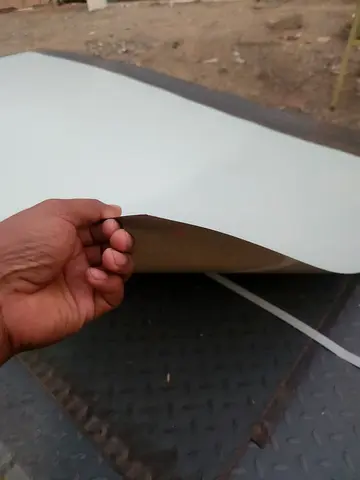 Metal sheet for covering