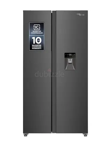 Super General 885L Side by Side Refrigerator - 1 Year Warranty