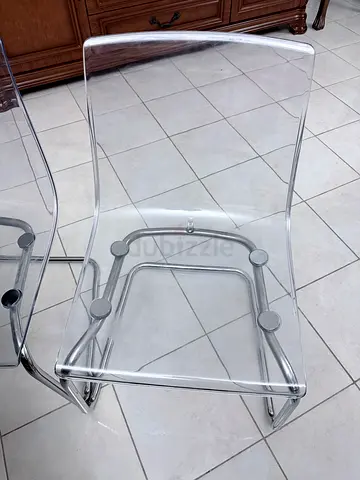 Ikea Stylish Clear Acrylic Chairs
