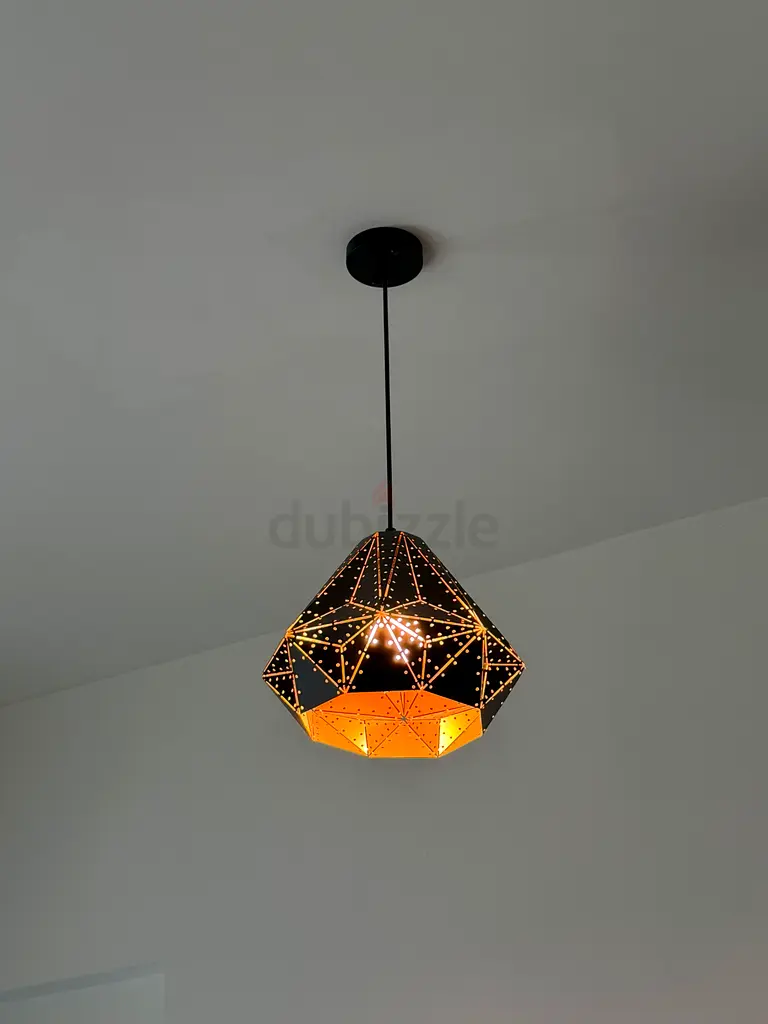 Stylish Pendant Light Chandelier with side lamp