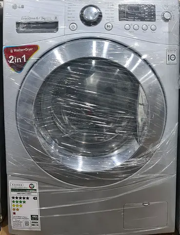 LG company 2in1 washer and full dryer 6/3 kg washing machine