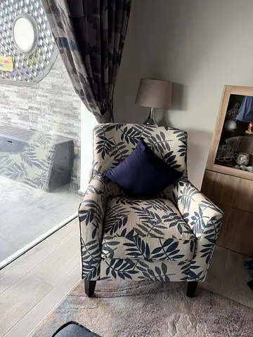 3 piece settees and Chair