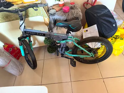 Children foldable bike , easy to carry