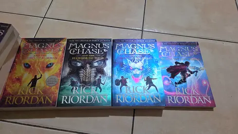 Magnus Chase Series by Rick Riordan - Complete Set