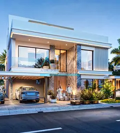 6BR WATER FORNT GREEN VIEWS INDEOENDENT VILLA FOR SALE DAMAC ISLANDS 2