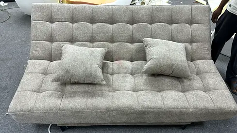 Stylish and Comfortable Sofa Bed with Cushions