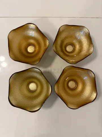 4 Golden bowls - good for ramadan