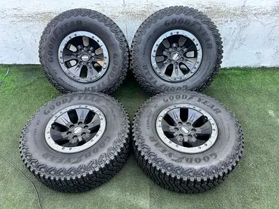 4x ORIGINAL FORD RAPTOR 17 RIMS  GOODYEAR TYRES