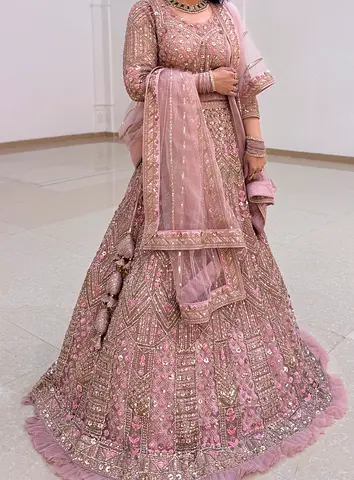 Elegant Womens Wedding Dress with Intricate Embroidery